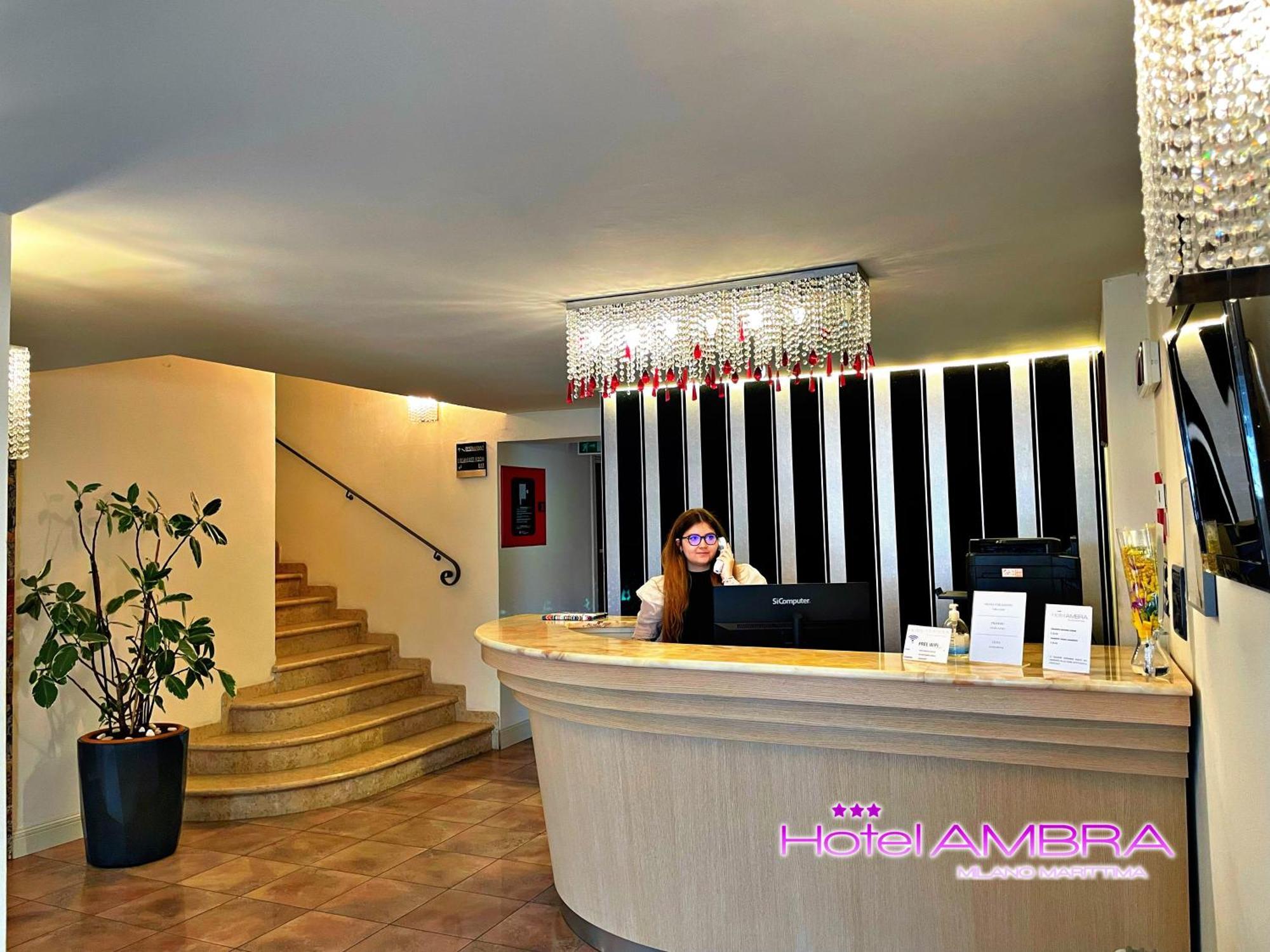 Hotel Ambra Milano Marittima Exterior foto